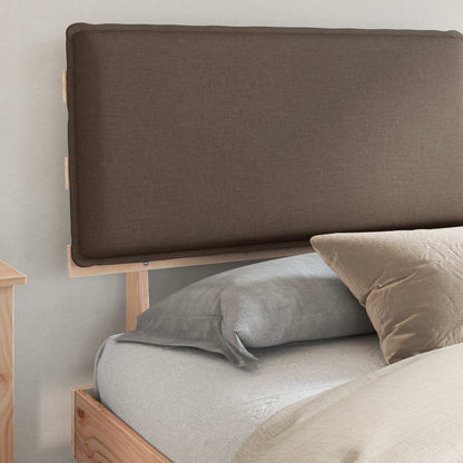 Letto con Testiera Rivestita Talpa 200 x 200 cm Pino massello