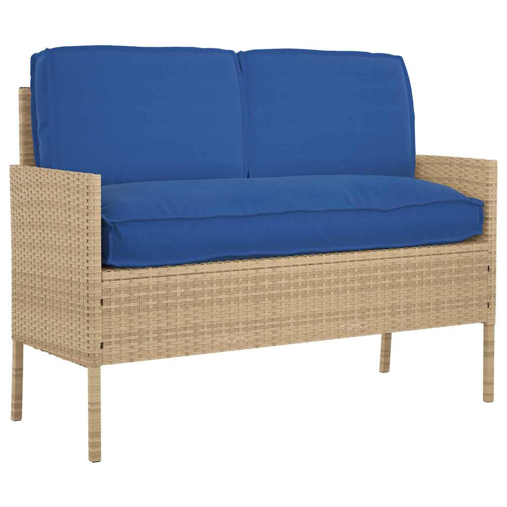 Set di Cuscini 3 pcs Blu Reale Tessuto Oxford