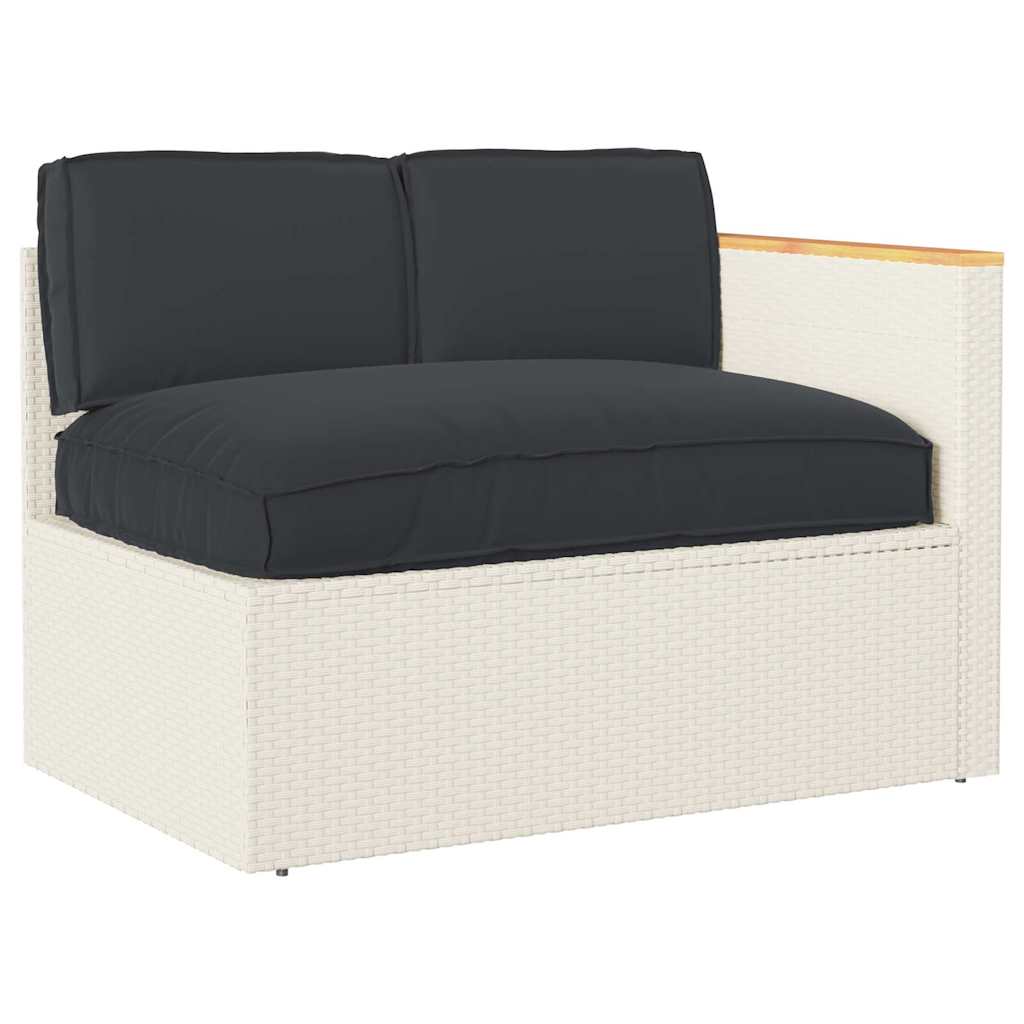 Set di Cuscini 3 pcs Nero Tessuto Oxford
