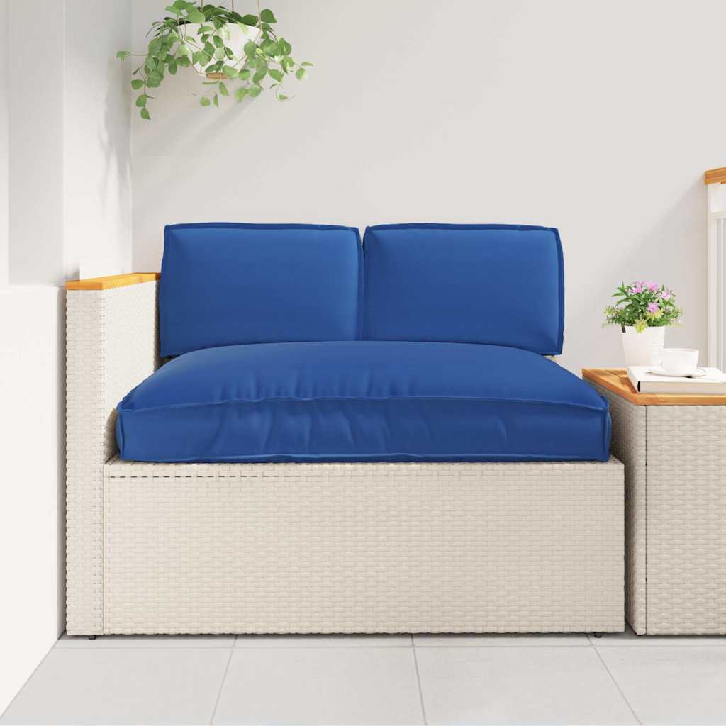 Set di Cuscini 3 pcs Blu Reale Tessuto Oxford