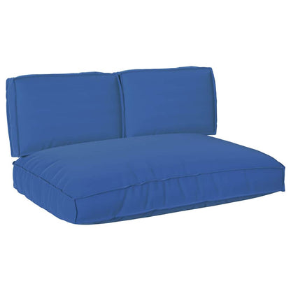 Set di Cuscini 3 pcs Blu Reale Tessuto Oxford