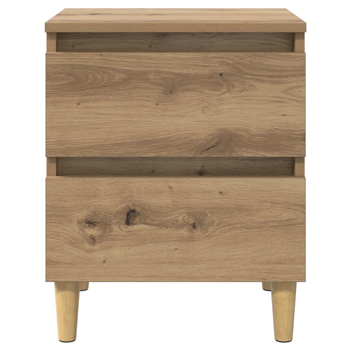 Mobiletti da letto 2 pcs Rovere artigianale 40 x 35 x 50 cm