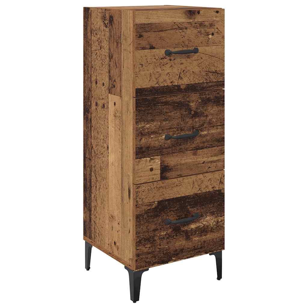 Credenza Legno vecchio 34.5 x 34 x 90 cm Legno multistrato