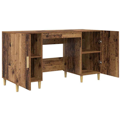 Scrivania Legno vecchio 140 x 50 x 75 cm Legno multistrato