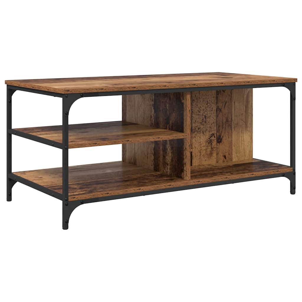 Tavolino da salotto Legno vecchio 100 x 50 x 45 cm