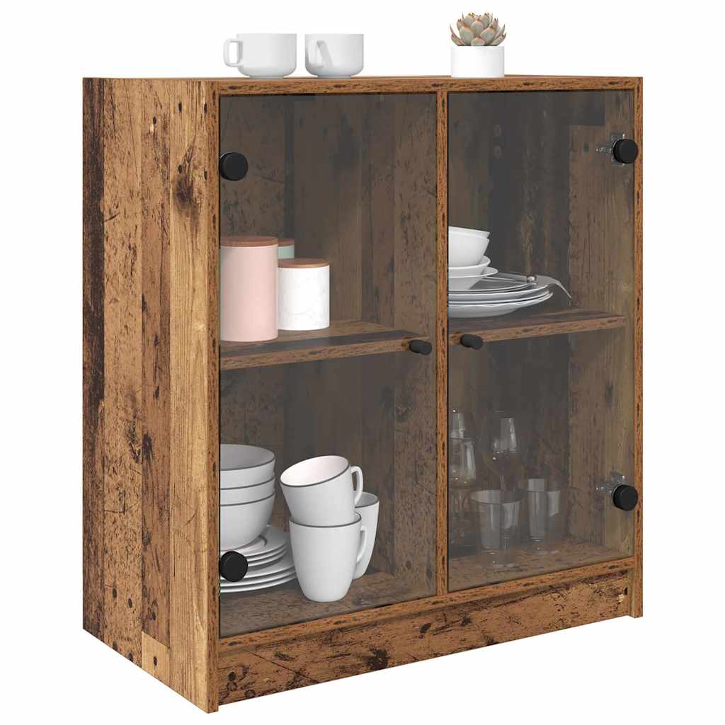 Mobile laterale Legno vecchio 68 x 37 x 75,5 cm
