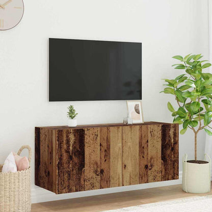 Mobile TV da parete Legno vecchio 100 x 35 x 41 cm