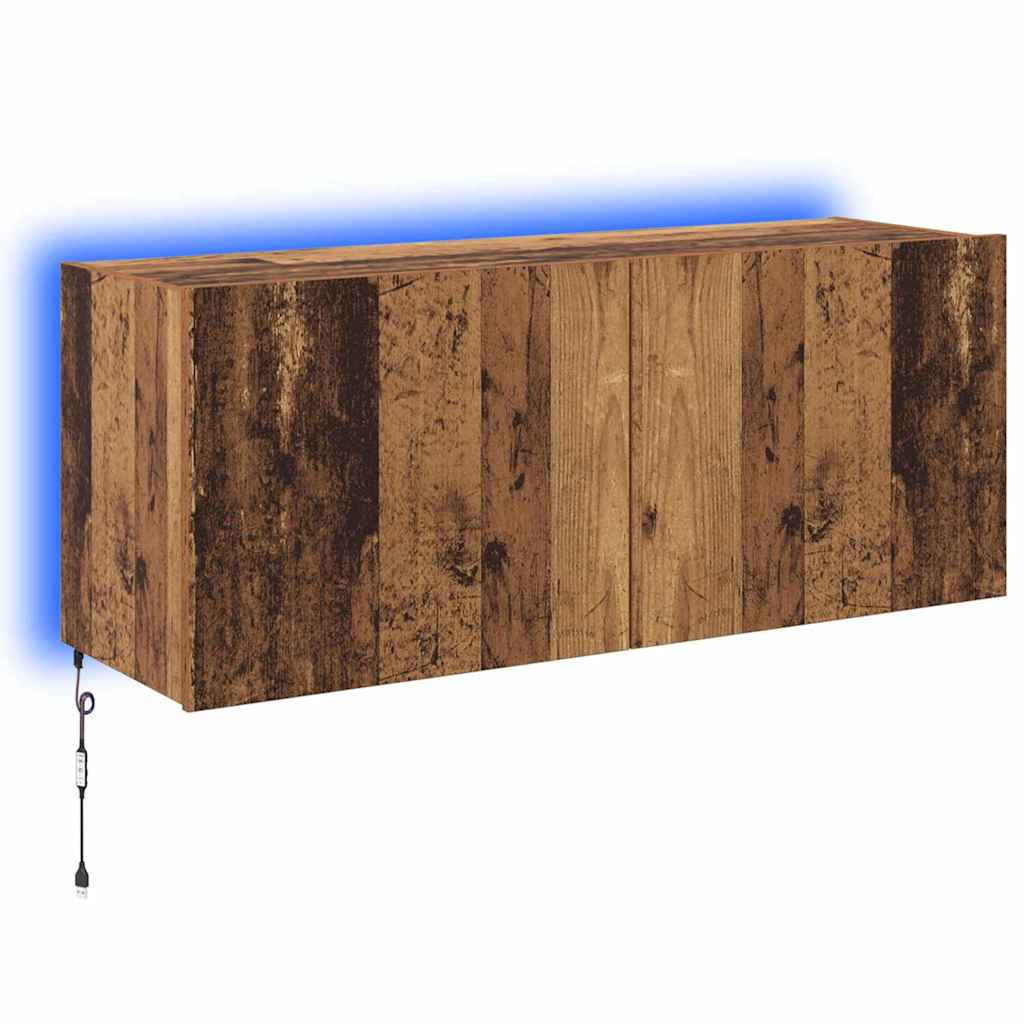 Mobile TV da parete Legno vecchio 100 x 35 x 41 cm