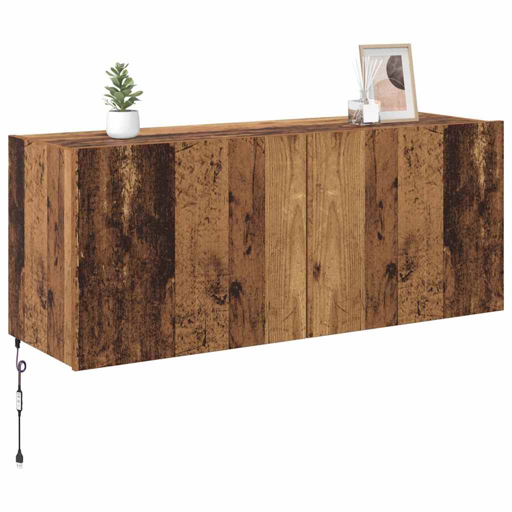Mobile TV da parete Legno vecchio 100 x 35 x 41 cm