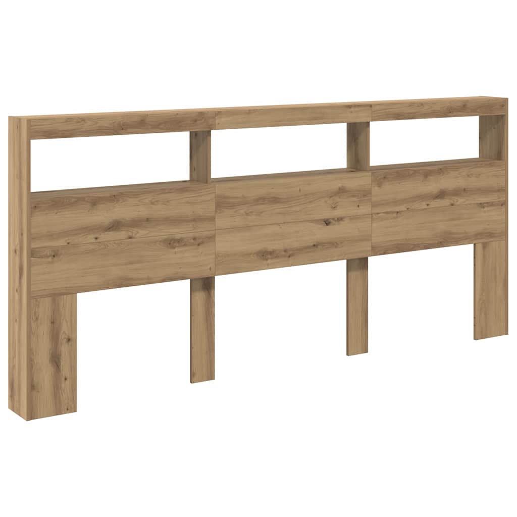 Testiera Rovere artigianale 220 x 17 x 102 cm Legno multistrato