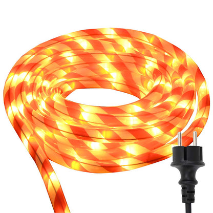 Luce a corda con 2400 LED Bianco caldo 100 m PVC