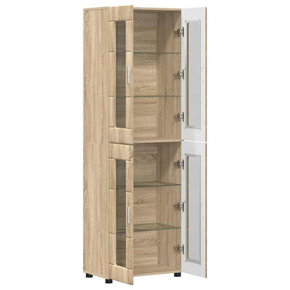Credenza con lo scaffale FLORIN Rovere Sonoma 60 x 35 x 182 cm