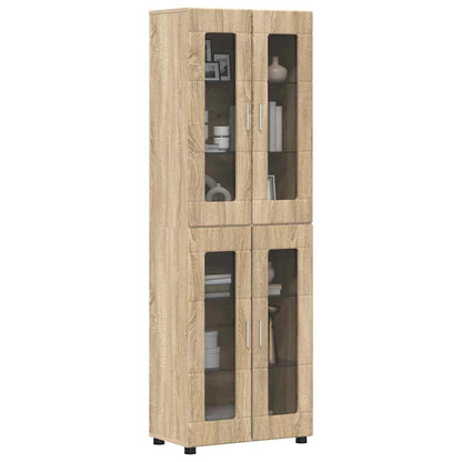 Credenza con lo scaffale FLORIN Rovere Sonoma 60 x 35 x 182 cm