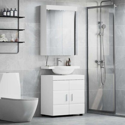 Set di mobili per il bagno TULUM Bianco Legno multistrato