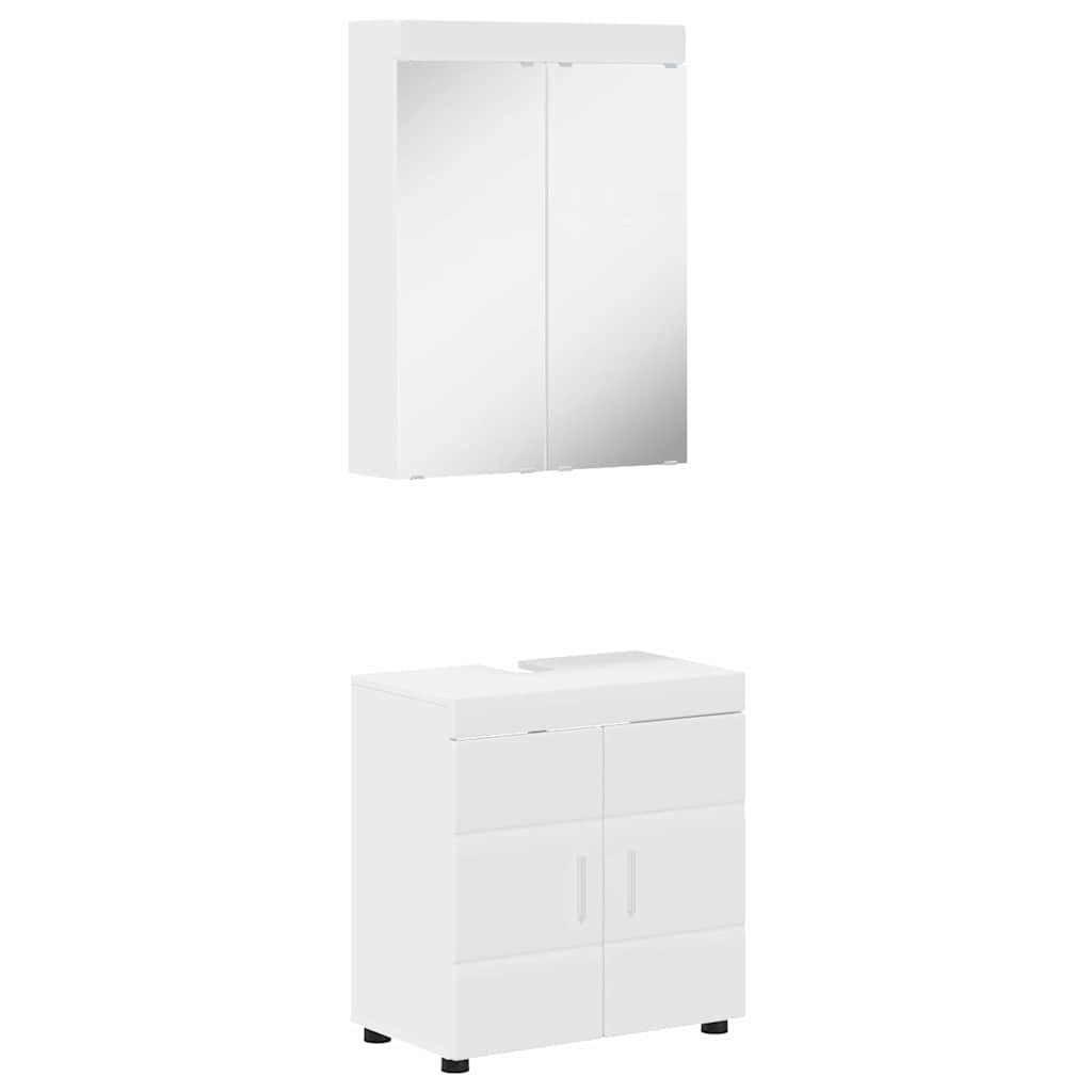 Set di mobili per il bagno TULUM Bianco Legno multistrato