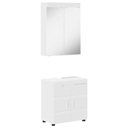 Set di mobili per il bagno TULUM Bianco Legno multistrato