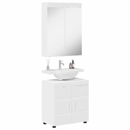 Set di mobili per il bagno TULUM Bianco Legno multistrato