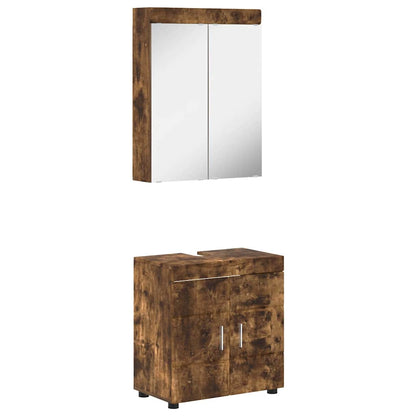 Set di mobili per il bagno TULUM Rovere fumÃ© Legno multistrato