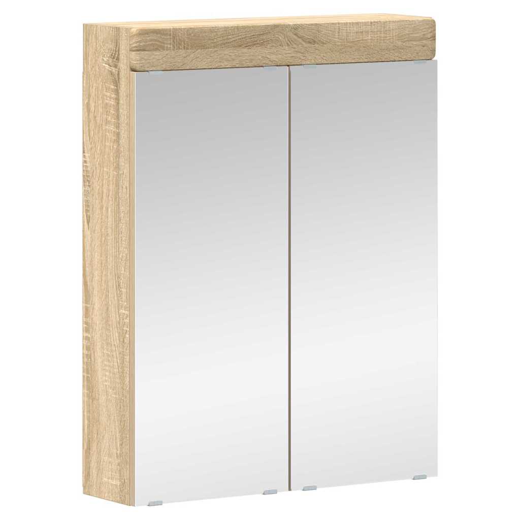 Set di mobili per il bagno con cassetto TULUM Rovere Sonoma