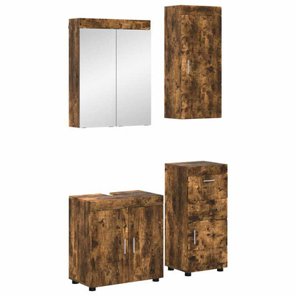 Set di mobili per il bagno TULUM Rovere fumÃ© Legno multistrato