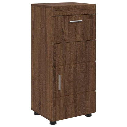 Set di mobili per il bagno con cassetto TULUM Rovere Marrone