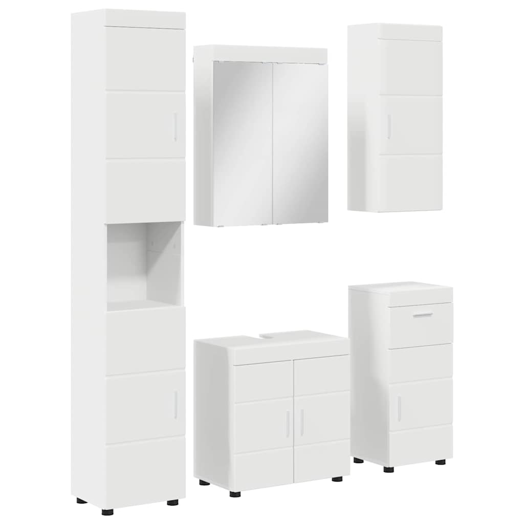 Set di mobili per il bagno TULUM Bianco Legno multistrato