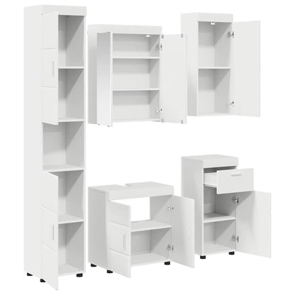 Set di mobili per il bagno TULUM Bianco Legno multistrato