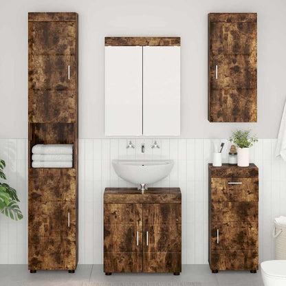 Set di mobili per il bagno TULUM Rovere fumÃ© Legno multistrato