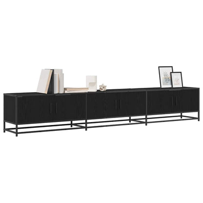 UnitÃ  TV 2 pcs Rovere Nero 240 x 35 x 41 cm Legno multistrato