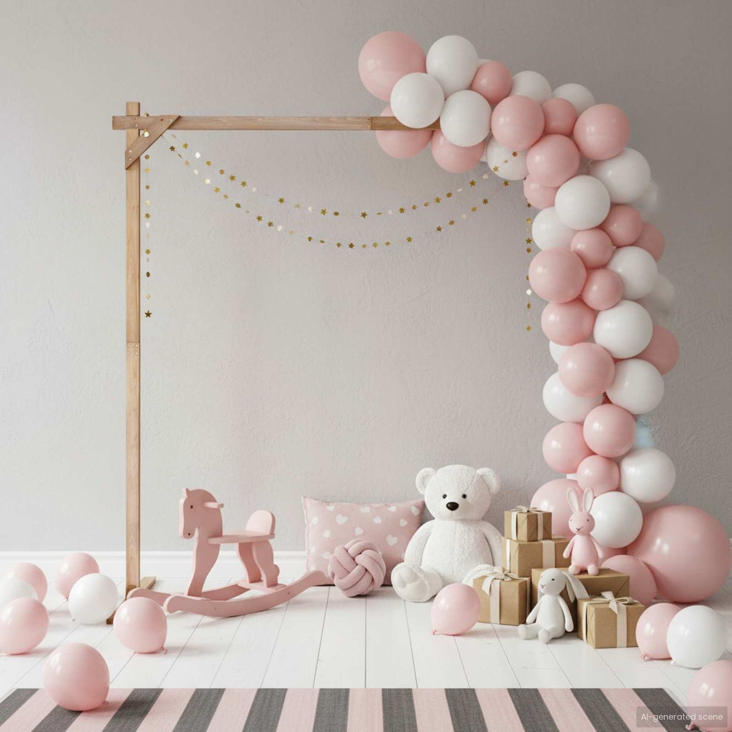 Arco Nuziale Marrone Chiaro 225 x 95 x 226 cm