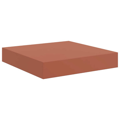 Scaffale da parete 4 pcs Rosso 23 x 23,5 x 4 cm