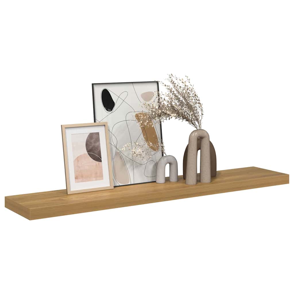 Scaffale da parete Marrone 120 x 23,5 x 4 cm Legno multistrato