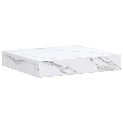Scaffale da parete Marmo Bianco 23 x 23,5 x 4 cm