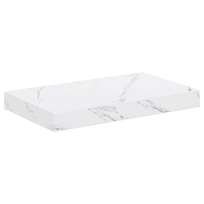 Scaffale da parete Marmo Bianco 40 x 23,5 x 4 cm