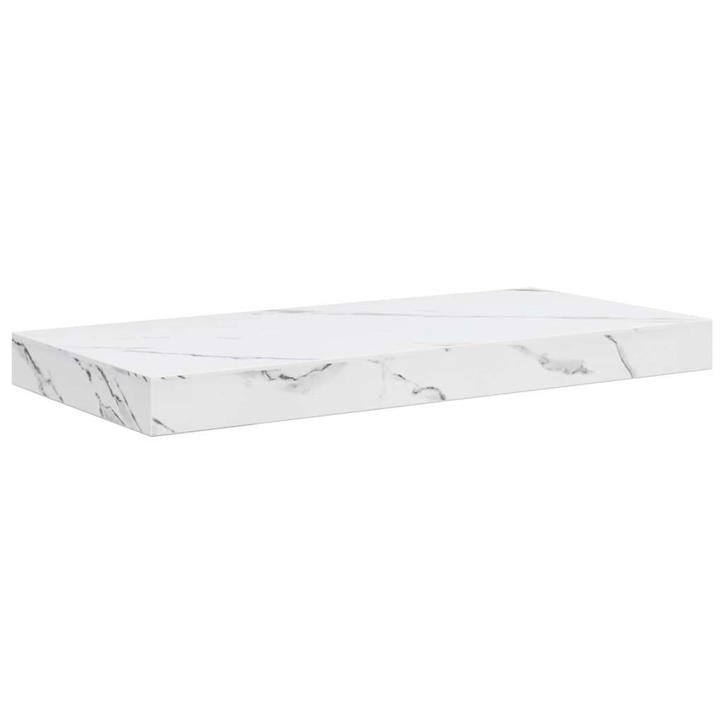 Scaffale da parete Marmo Bianco 50 x 23 x 4 cm