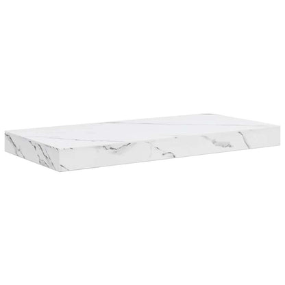 Scaffale da parete Marmo Bianco 50 x 23 x 4 cm