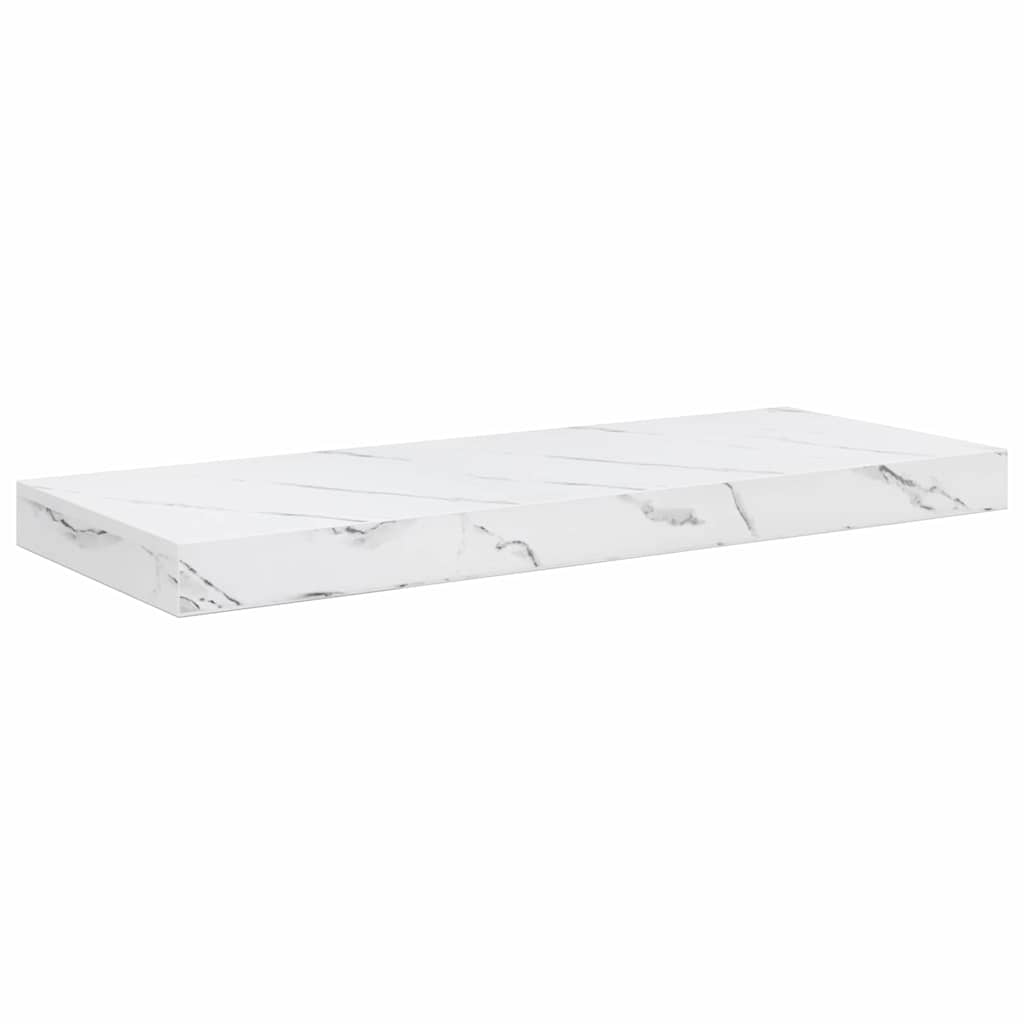 Scaffale da parete Marmo Bianco 50 x 23 x 4 cm