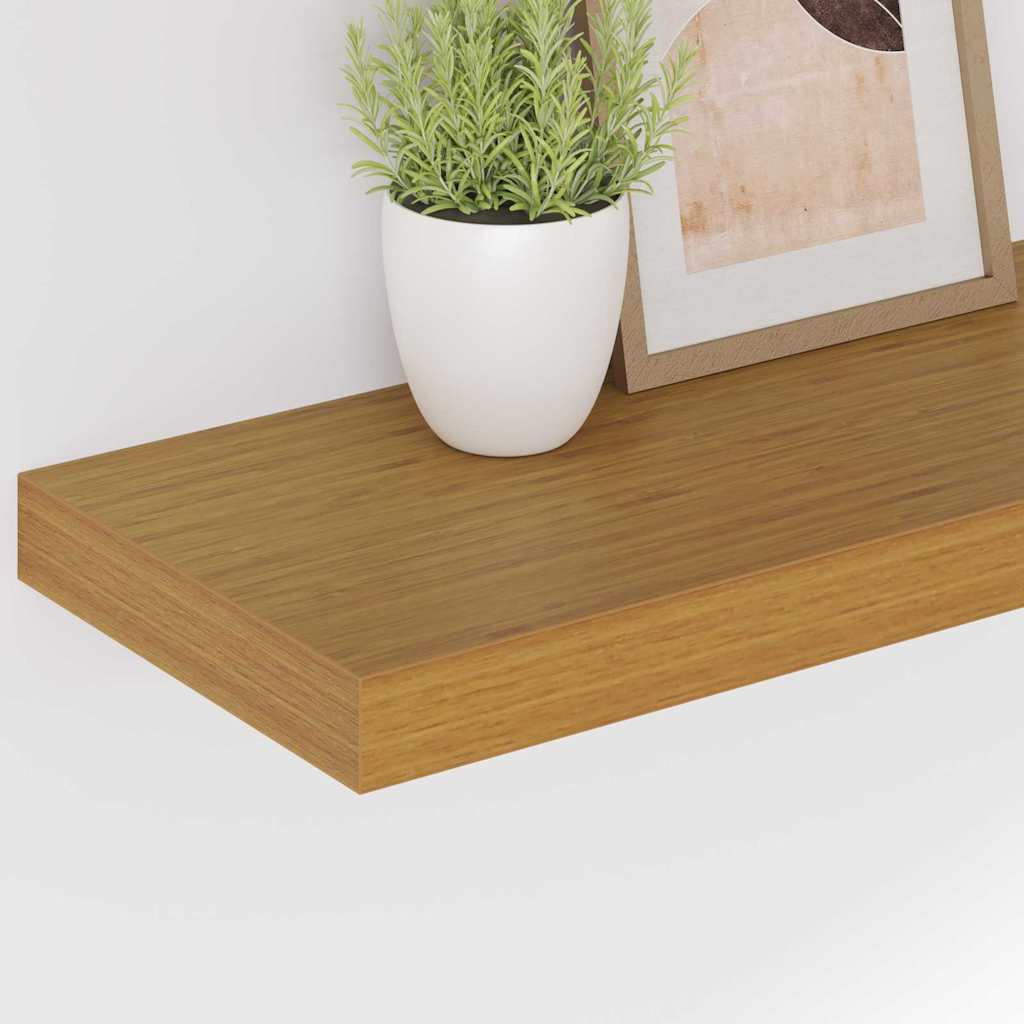 Scaffale da parete 4 pcs Beige 50 x 23,5 x 4 cm