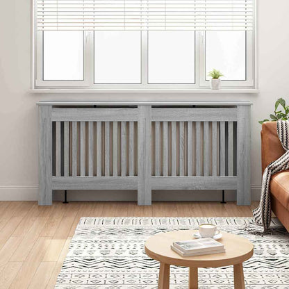 Copertura per radiatori Grigio Sonoma 172 x 19 x 81,5 cm