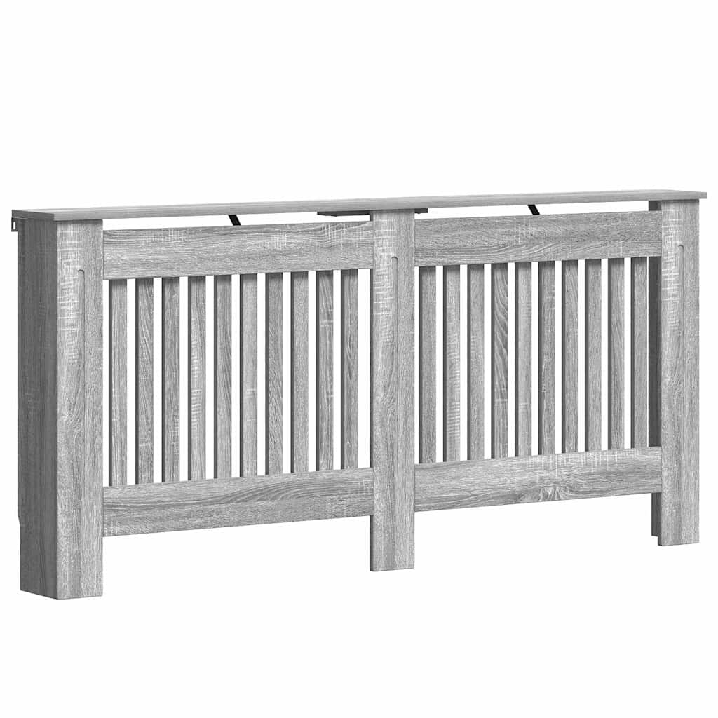 Copertura per radiatori Grigio Sonoma 172 x 19 x 81,5 cm