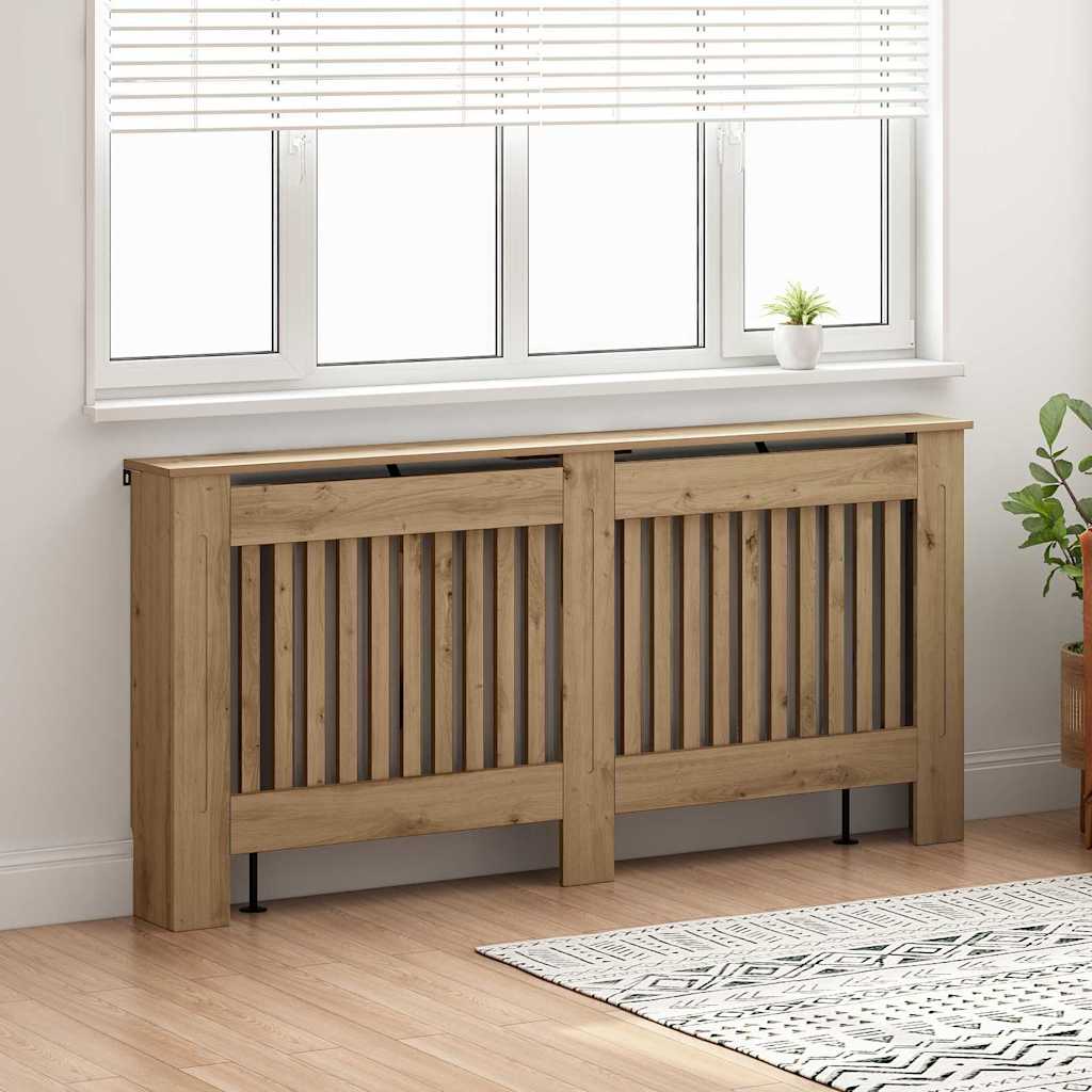 Copertura per radiatori Rovere artigianale 172 x 19 x 81,5 cm