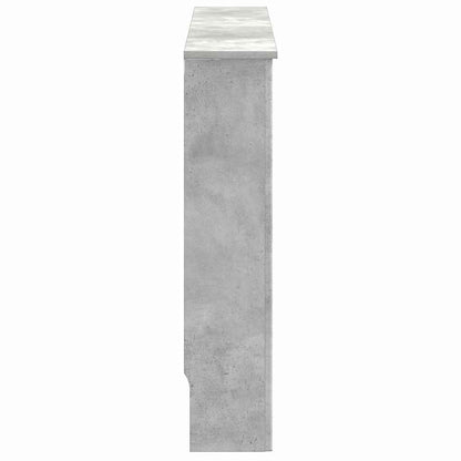 Copertura per radiatori Grigio cemento 152 x 19 x 81,5 cm