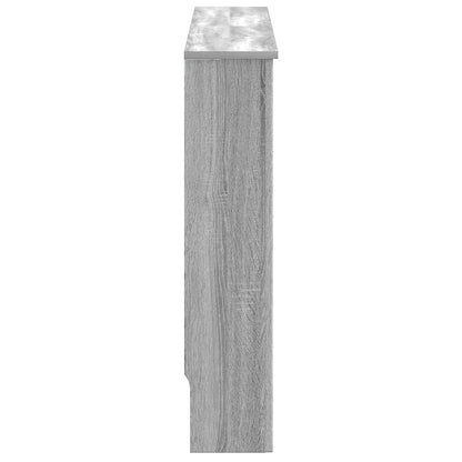 Copertura per radiatori Grigio Sonoma 152 x 19 x 81,5 cm