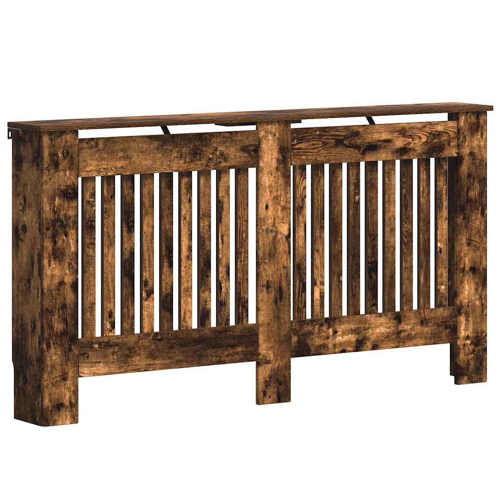 Copertura per radiatori Rovere fumÃƒÂ© 152 x 19 x 81,5 cm
