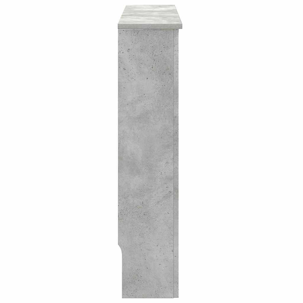 Copertura per radiatori Grigio cemento 78 x 19 x 81,5 cm