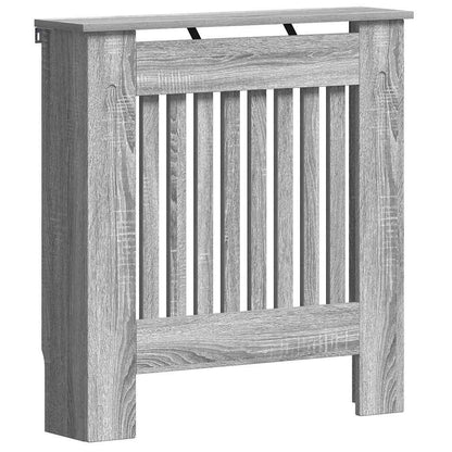 Copertura per radiatori Grigio Sonoma 78 x 19 x 81,5 cm
