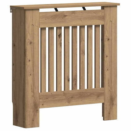 Copertura per radiatori Rovere artigianale 78 x 19 x 81,5 cm