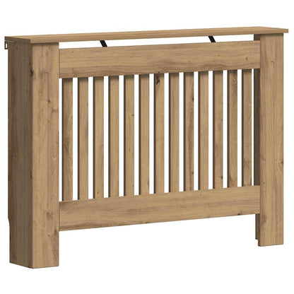 Copertura per radiatori Rovere artigianale 112 x 19 x 81,5 cm