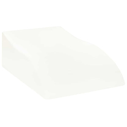 Cuscino per Gambe Bianco 68 x 41 x 24 cm Schiuma PU
