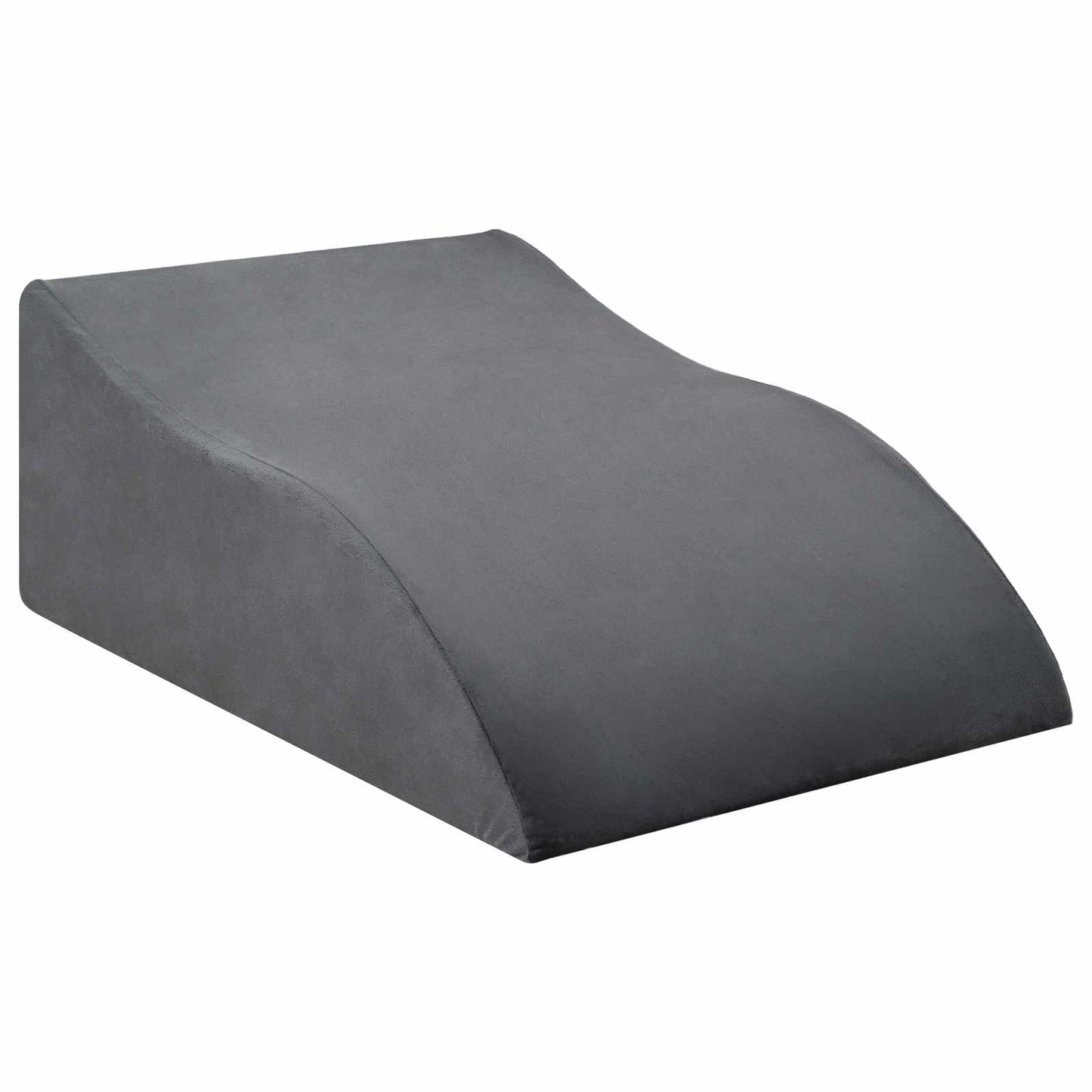 Cuscino per Gambe Grigio 68 x 41 x 24 cm Schiuma PU